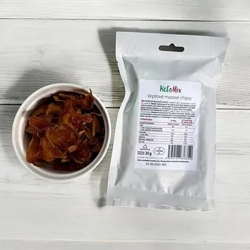 Keto dieta Vepřové masové chipsy 25 g