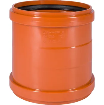 Kanalizační potrubí OSMA KGU přesuvka DN200 oranžová 212 mm