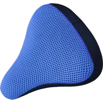 Sedlo na kolo Prodyšný gelový potah na sedlo kola pro pohodlnou jízdu | potah na sedlo, ochranná síť - pro tmavě modrou