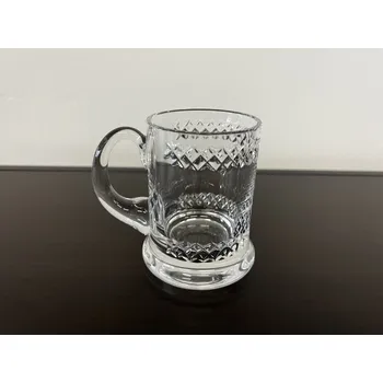 Sklenice Broušená pivní sklenice, Glamour Crystal, 200 ml