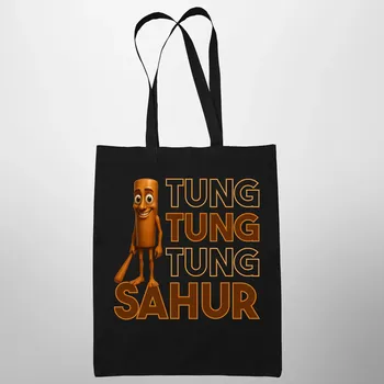 Žertovný předmět Tung tung tung sahur - Italian Brainrot - taška s potiskem
