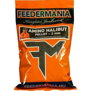 Návnadová surovina FEEDERMANIA - Pelety 2 mm 800 g Amino Halibut