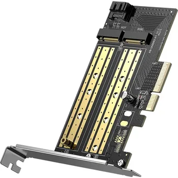 UGREEN M.2 M-Key+M.2 B-Key to PCI-E 3.0 × 4 Expansion Card 70504