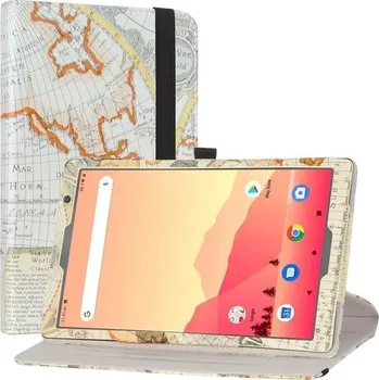 Příslušenství pro tablet S pouzdrem MatrixPad S20, pouzdro LiuShan z PU kůže otočné o 360 stupňů se stojánkem pro tablet