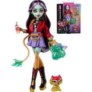 Panenka Mattel MONSTER HIGH Panenka Monsterka Jinafire Long s doplňky