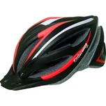 HAVEN Cyklistická přilba - ENDURANCE LITE - černá/červená (55–59 cm)