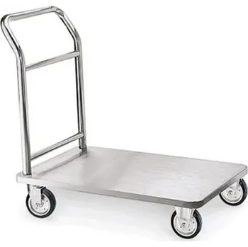 Plošinový vozík Plošinový vozík, rozměr 90 x 60 x 93 cm nerez 100027617
