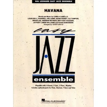 Camila Cabello: Havana (snadné noty pro jazzový orchestr, party, partitura)