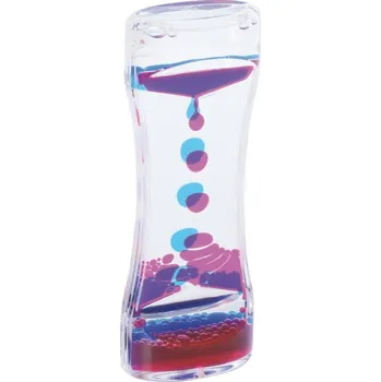 Hlavolam Liquid Motion Bubbler Přelévací sloupek s bublinami PMO