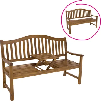 Zahradní lavice Tempo Kondela Zahradní lavička se stolkem, akáciové dřevo, TAIMA
