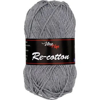Příze Příze Re-cotton 81027 šedá