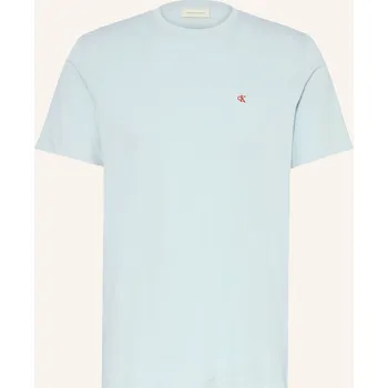 Pánské oblečení Calvin Klein Jeans Pánské Tričko, tmavě modrá, XXL