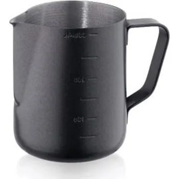 Konvička na mléko Konvička 0,6 l černý povrch nerezová 100027147