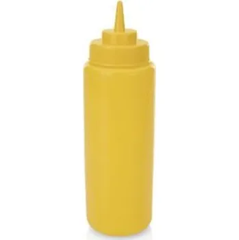 Láhev na omáčky 0,95 l žlutá 100028469