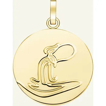 Přívěsek Rosefield Dámské Rosefield přívěsek zlaté barvy Zodiac Coin Vodnář Fialová ONE SIZE (2853276)