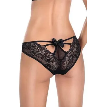 Kalhotky Dámské kalhotky Roza Zulaj černé černé XL