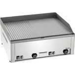 Elektrická stolní grilovací deska - půl hladká, půl rýhovaná 100033175