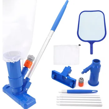 2energy Souprava na čištění bazénu 2v1 - sběrač, síťka, tyč | 2energy