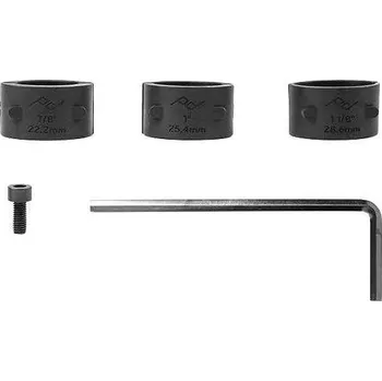 Peak Design Mobile - Motorcycle Mount - Bar Collar and Screw Set - Replacement Part