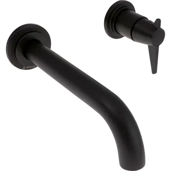 Vodovodní baterie Deante Temisto umyvadlová baterie pod omítku černá BQT_N54L