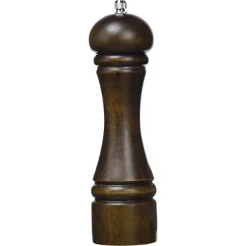 Mlýnek na koření Dřevěný mlýnek na pepř tmavý 20cm - Ibili