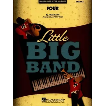 Miles Davis: Four (noty pro malý jazzový big band, party, partitura)