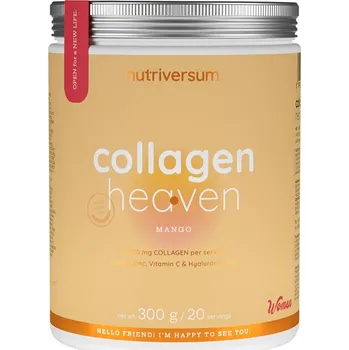Kloubní výživa Nutriversum Collagen Heaven 300 g Příchuť: mango