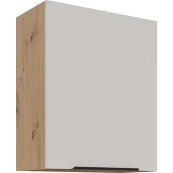 Kuchyňská skříňka LEMPERT Horní skříňka Solea 22 (60 / 72 cm) - kašmír / dub artisan