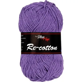 Příze Příze Re-cotton 81101 fialová