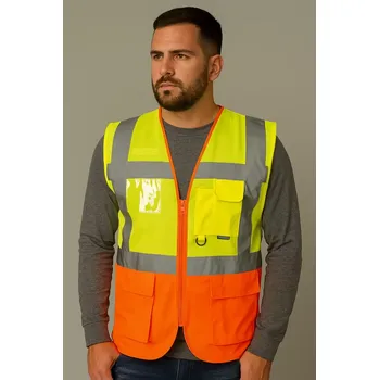 reflexní vesta Reflexní vesta Portwest S376 Prague Executive ( žlutá/oranžová, třída 2)