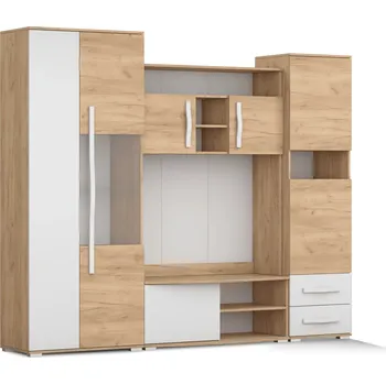 Obývací stěna Idzczak Obývací stěna Laura MINI LED osvětlení: Bez LED osvětlení