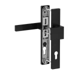 KOVIAN, s.r.o. Hliníková sada se štítem klika/koule, RAL9005 matná