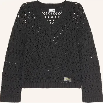 Dámský svetr Ganni Dámský Svetr, černá, 32