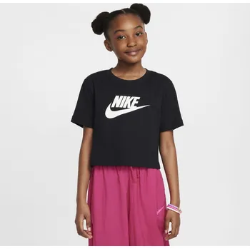 Dívčí tričko Tričko Nike Black 1117405 7-8 (S)