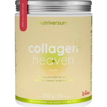 Kloubní výživa Nutriversum Collagen Heaven 300 g Příchuť: hruška