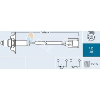 Lambda sonda Lambda sonda FAE 75624