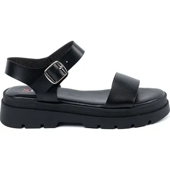 Dámské sandále Černé dámské sandály na platformě AI17B Velikost: 37