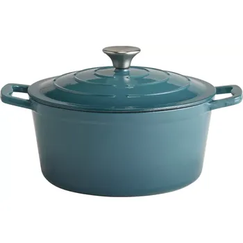 Hrnec APS 5 Stars Hrnec s poklicí, výška: 115 mm, průměr: 250 mm, tyrkysový