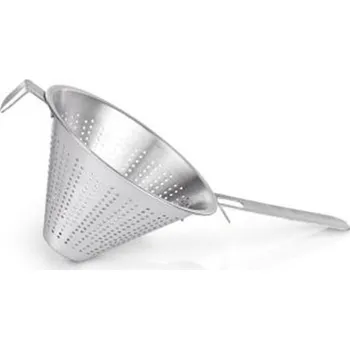 Cedník a síto Cedník špičák 26 cm otvory 2 mm nerezový 100028384