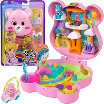 Panenka Mattel Polly Pocket Pidi Pocketka herní set Starostliví medvídci