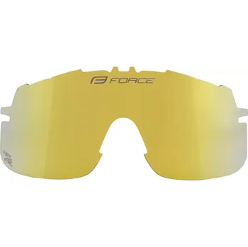 Sluneční brýle sklo náhradní FORCE EPIC, zrc. žluté