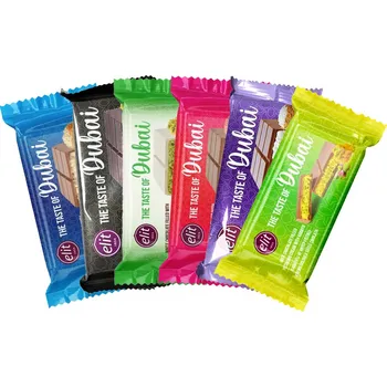 Čokoláda Elit - Dubajská čokoláda Dubajské čokolády - degustační balíček 6 x 90g