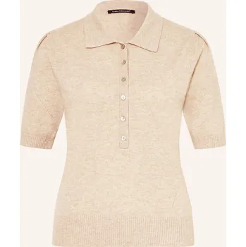 Dámský svetr Luisa Cerano Dámská Úpletová Polokošile, béžová, 34