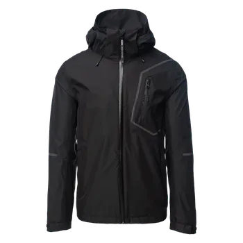 Pánská softshellová bunda Pánská Přechodná bunda IGUANA HORNEN M000206657 – Černá XXL