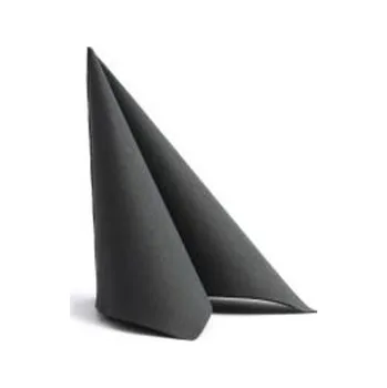 Papírový ubrousek Ubrousek 38 x 38 cm Softpoint černý (16 ks) 100034065