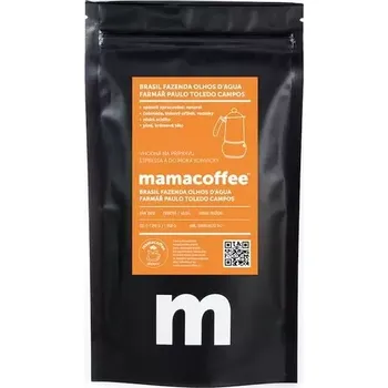 Káva Mamacoffee Brasil Fazenda Olhos d Agua 100 g - objednávky do 15:00 doručíme zítra