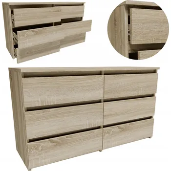 Komoda Komoda Matkam CL1006SON 100 x 35 x 57 cm dub sonoma matný