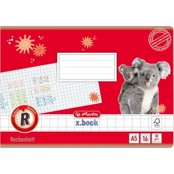 Sešit Sešit A5 s linkami Herlitz, 16 listů