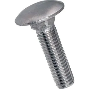 Šroub DIN 603 10x200 A2 Šroub vratový s plochou hlavou a čtyřhranem, nerezový