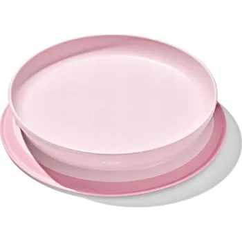 Talíř Talířek Oxo růžový plast